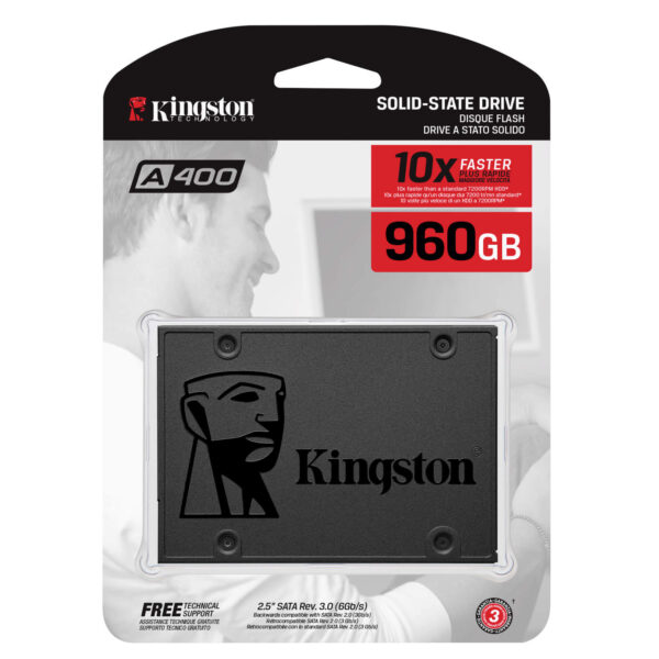 SSD KINGSTON A400 SATA 7 MM 960 GB