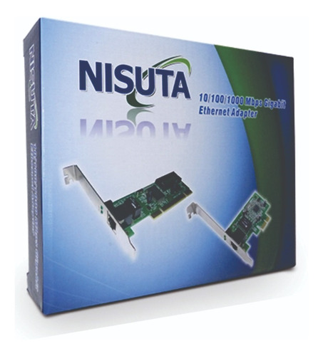 PLACA DE RED NISUTA PCIE GIGA 10/100/1000 LP