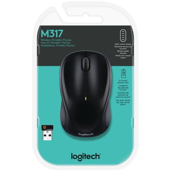 MOUSE LOGITECH INALAMBRICO M317 NEGRO